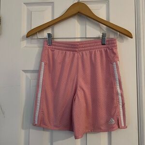 Adidas pink shorts size Large